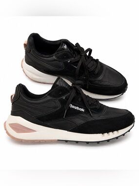 Reebok Classic Galaxy Sneakers | Black Pink White | Retro Athletic | Size 8.5